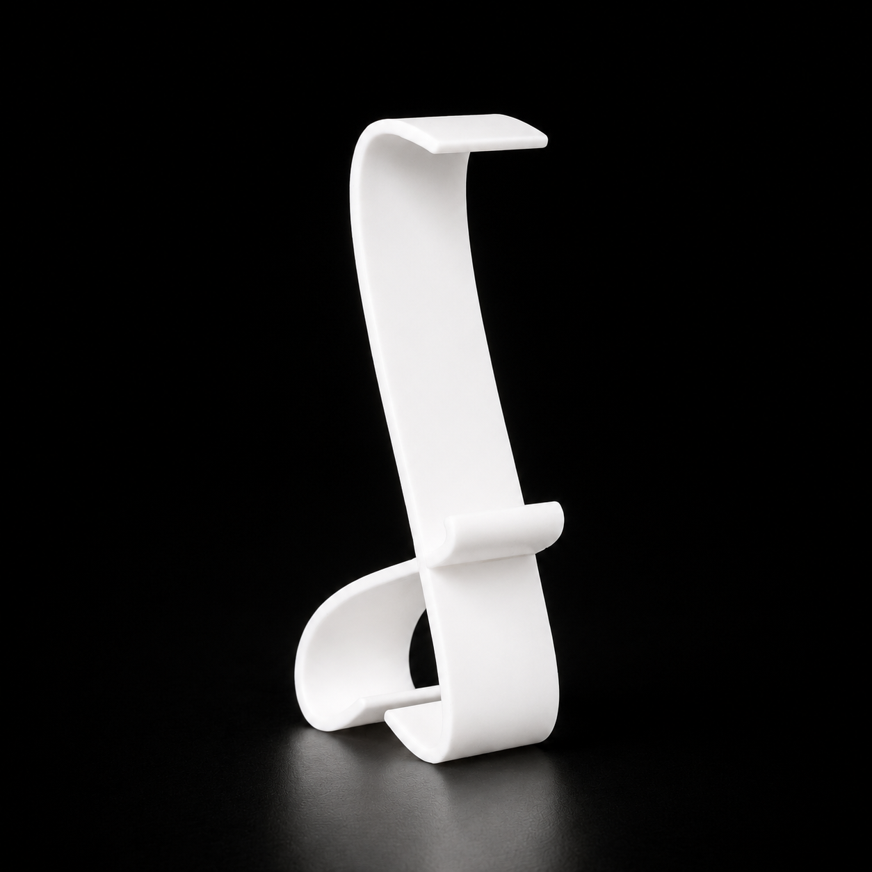 The Wublue Spine is a sleek, vertical headphone stand
