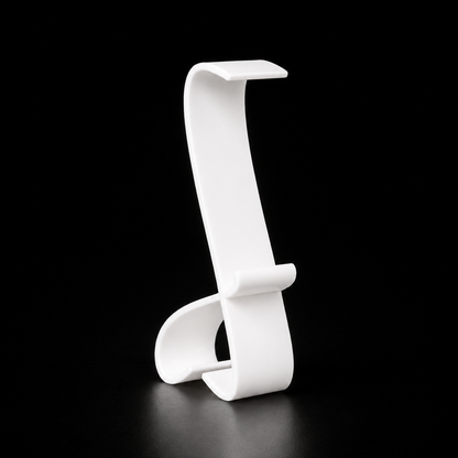 The Wublue Spine is a sleek, vertical headphone stand