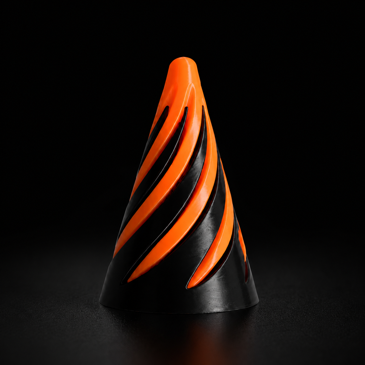Wublue Mini spiral cone fidget toy – Compact Fidget Cone Toy for Focus & Desk Play | Spiral & Hollow Designs | Pocket-Sized Stress Relief