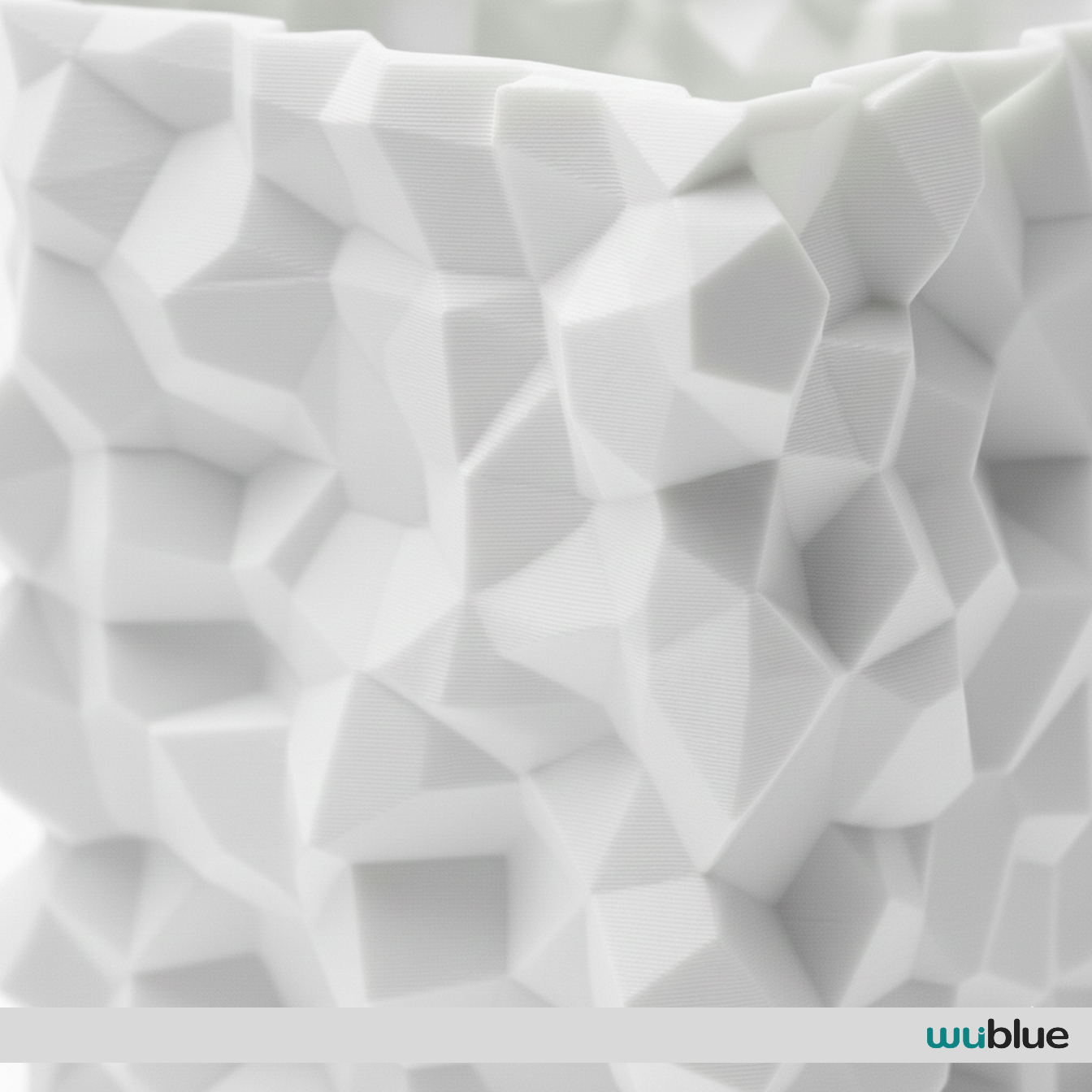 Wublue Rough Geometric Pen Holder