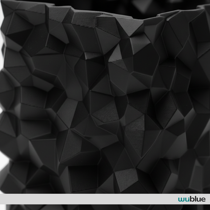 Wublue Rough Geometric Pen Holder
