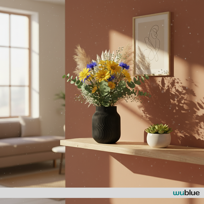 Wublue Flowline Vase | Minimal Aesthetic Flower Vase for Home