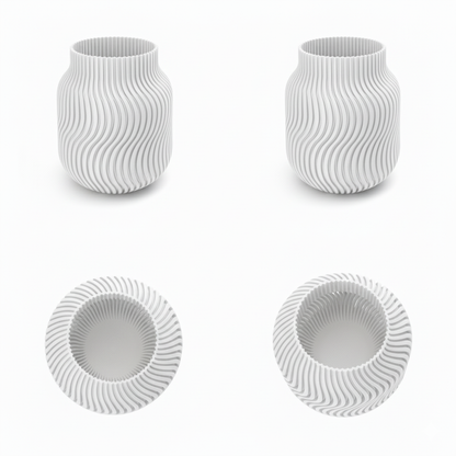 Wublue Flowline Vase | Minimal Aesthetic Flower Vase for Home