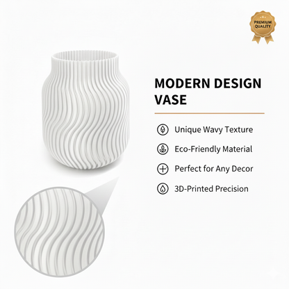 Wublue Flowline Vase | Minimal Aesthetic Flower Vase for Home