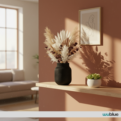Wublue Flowline Vase | Minimal Aesthetic Flower Vase for Home