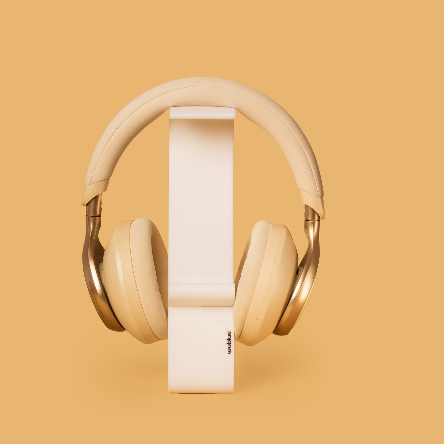 The Wublue Spine is a sleek, vertical headphone stand