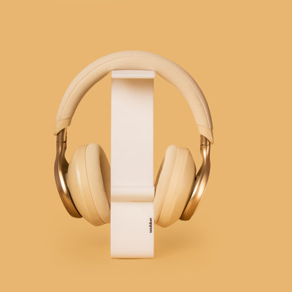 The Wublue Spine is a sleek, vertical headphone stand