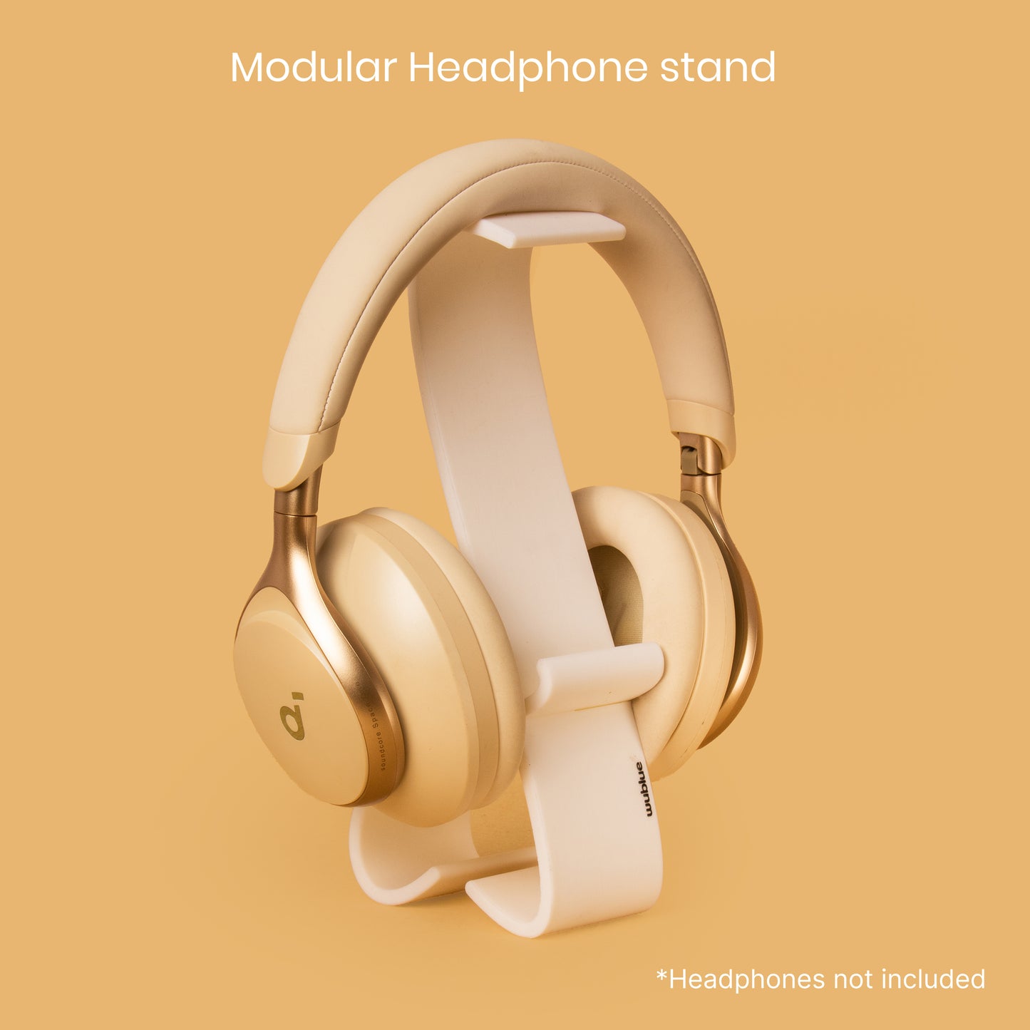 The Wublue Spine is a sleek, vertical headphone stand