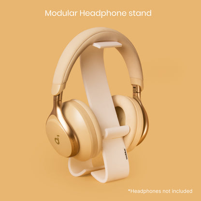 The Wublue Spine is a sleek, vertical headphone stand