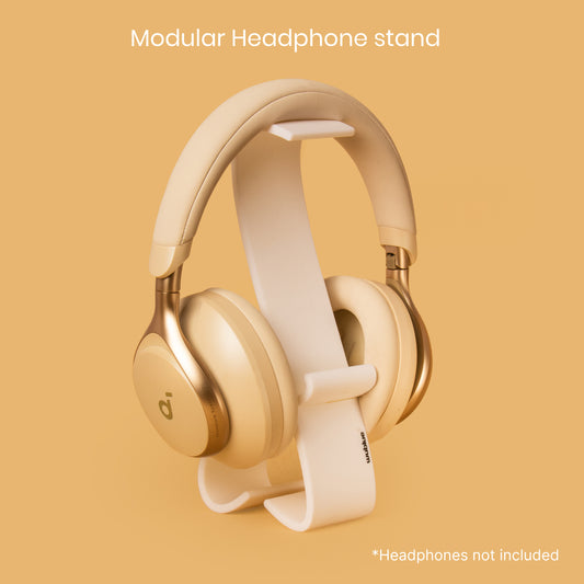 The Wublue Spine is a sleek, vertical headphone stand