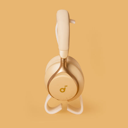 The Wublue Spine is a sleek, vertical headphone stand