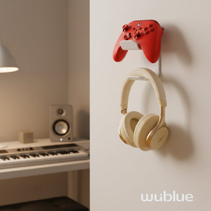Wublue Talon 3D Printed Wall Mount Headphone & Controller Stand