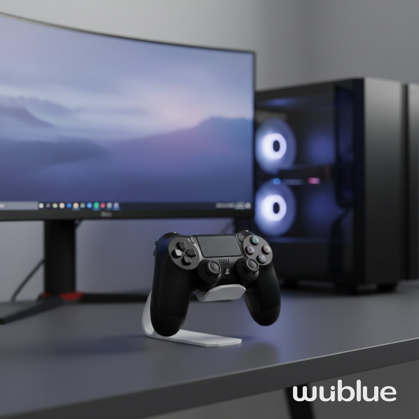 Wublue Vane Compact Gaming Controller Stand for PS5, PS4 & Xbox