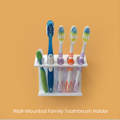Wublue The Slot – Wall-Mounted Family Toothbrush Holder