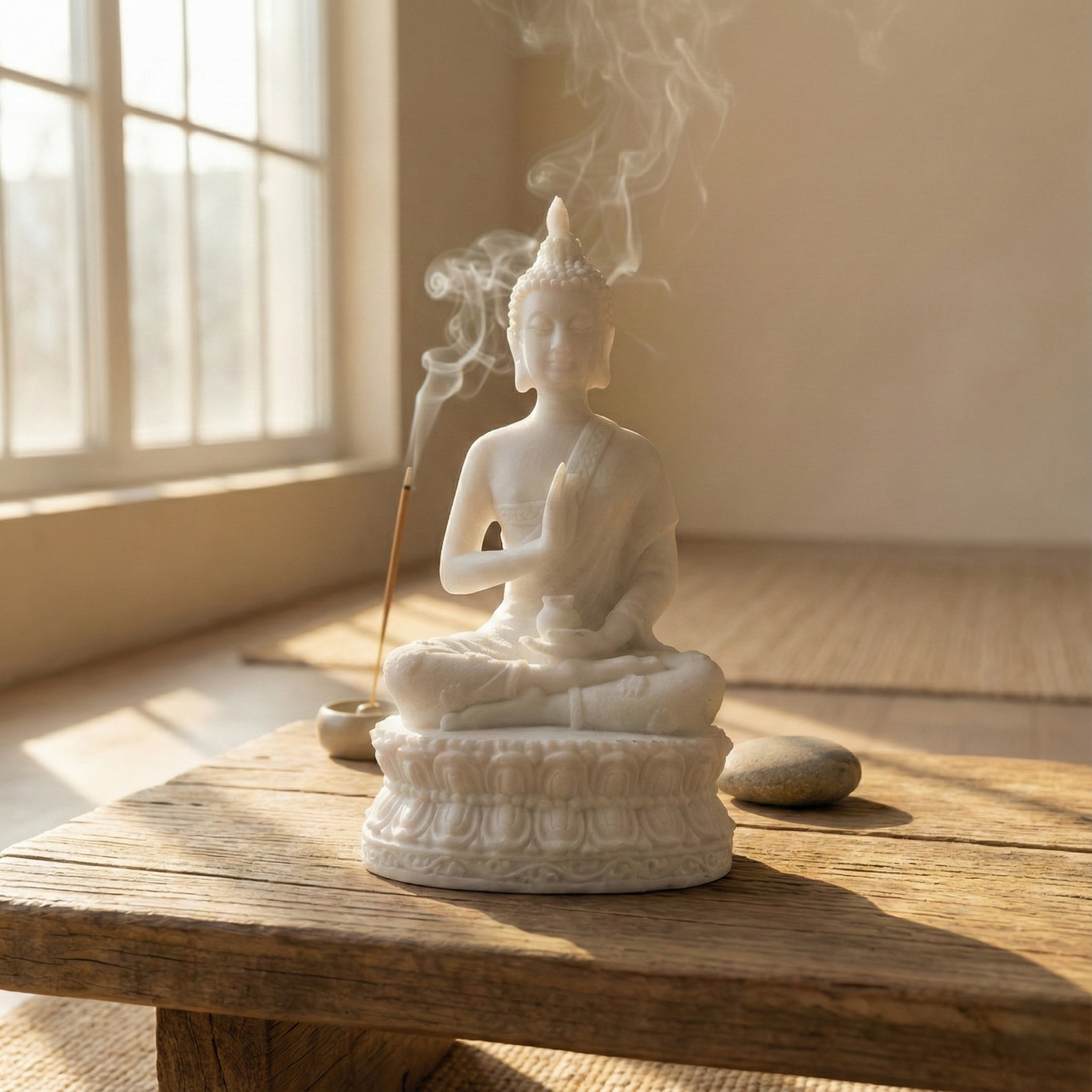 Wublue Still Buddha Statue