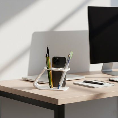 Wublue The Plane –  Phone Stand & Multi-Slot Pen Holder