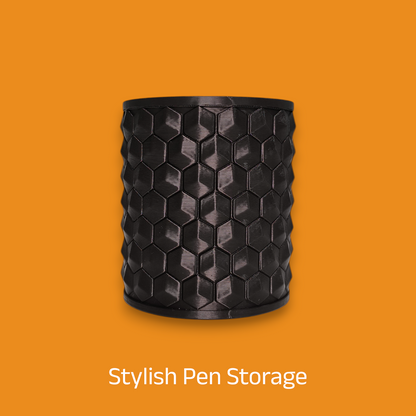 Wublue The Obsidian – Modern Desk Pen Holder