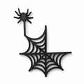 Corner Crawler Spider Web Corner Decor for Switch Boards & Door Frames