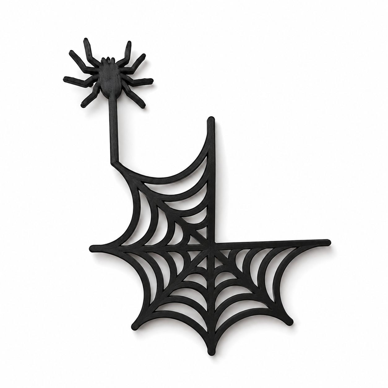 Corner Crawler Spider Web Corner Decor for Switch Boards & Door Frames